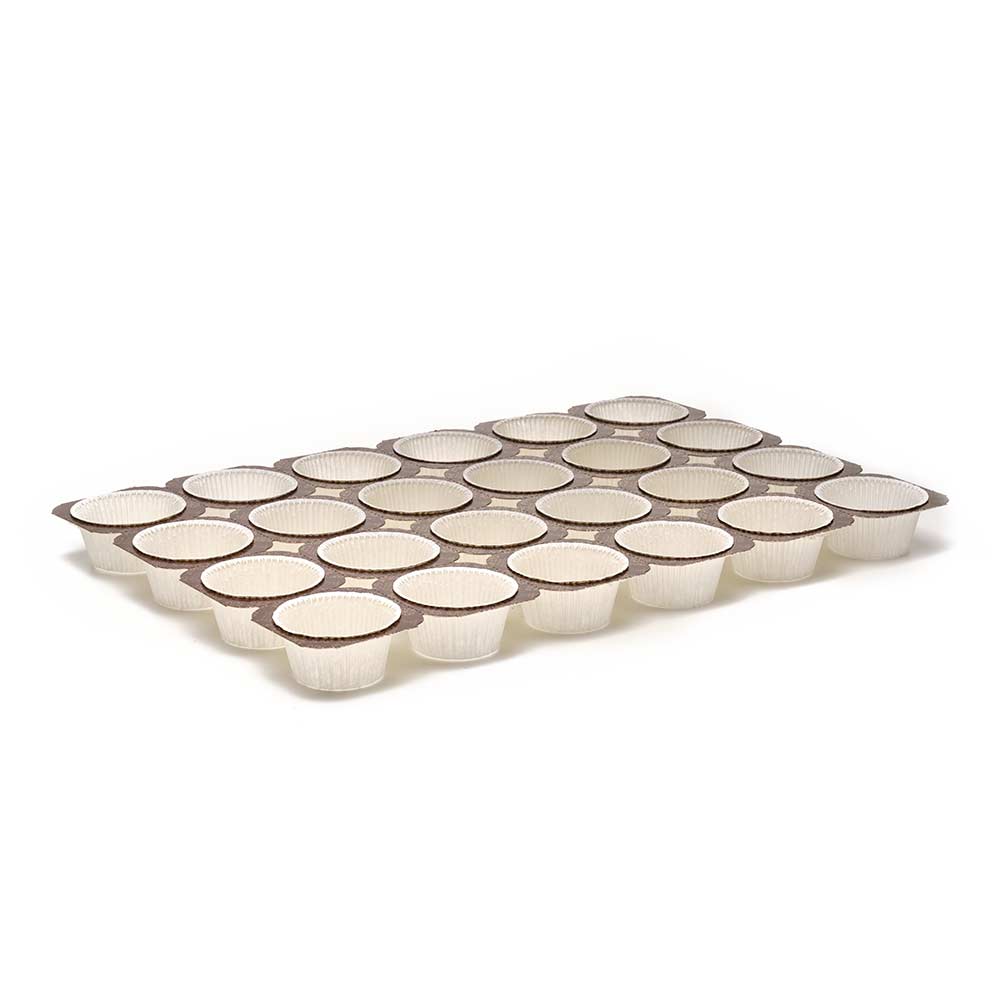 TEGLIE MUFFINS 2 OZ 6x4 | Cardboard muffin tray | Novacart Italia